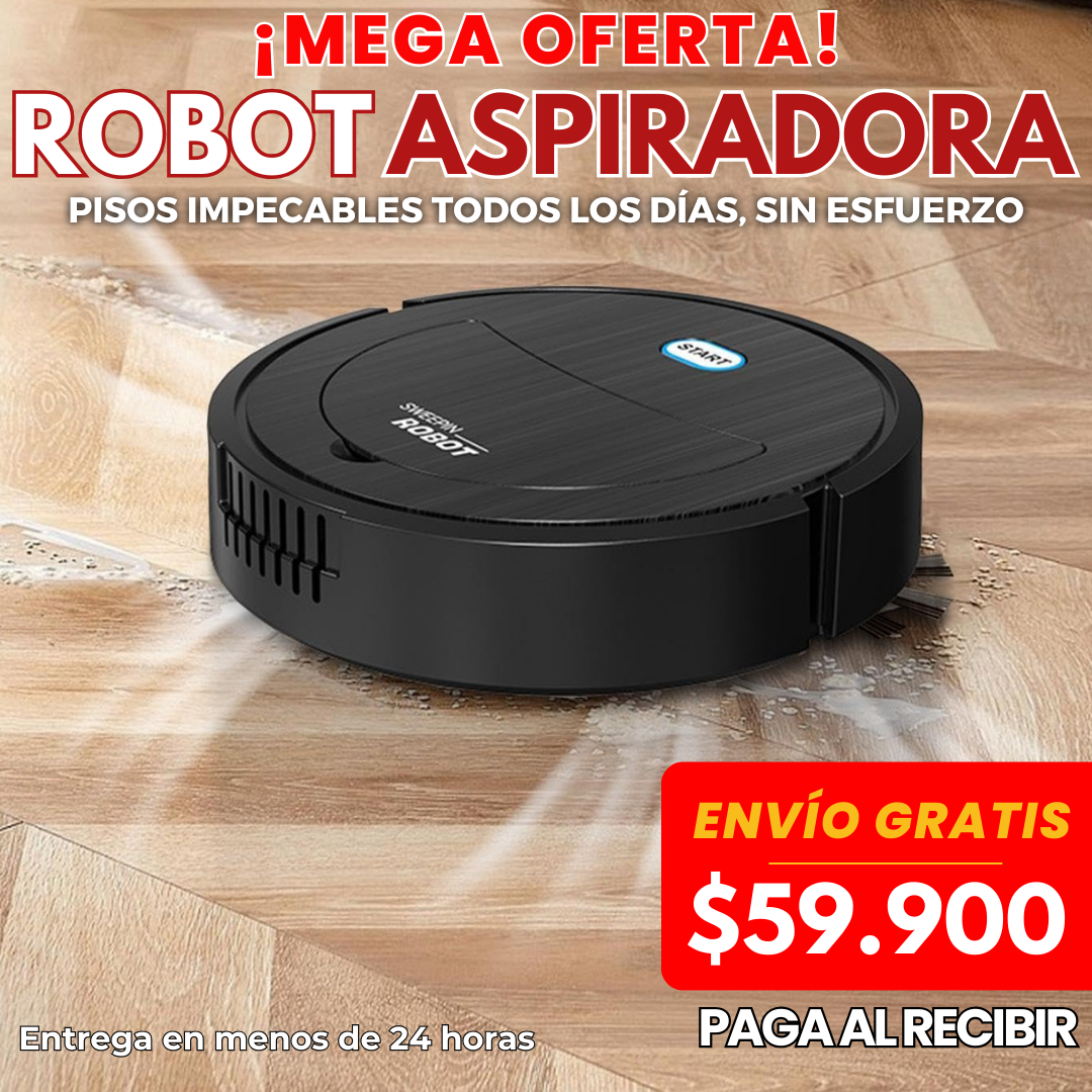 Aspiradora Robot 3 en 1