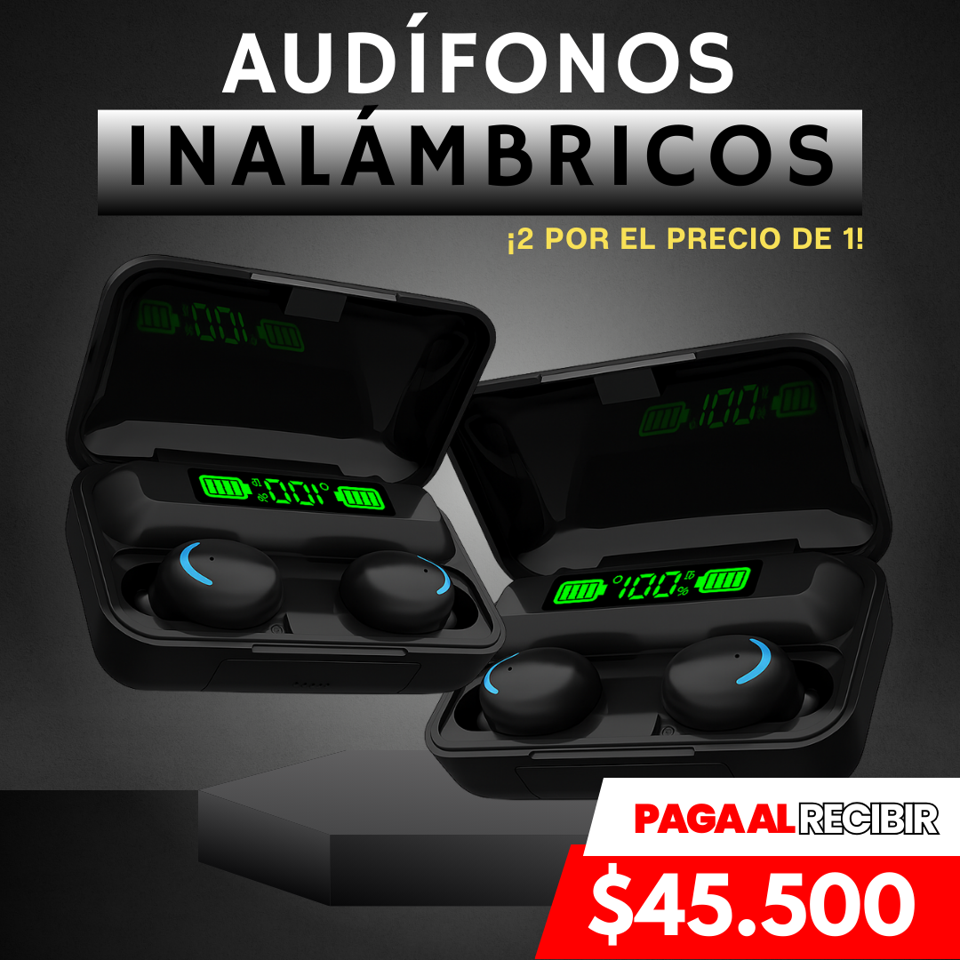 Audífonos Inalámbricos 2X1