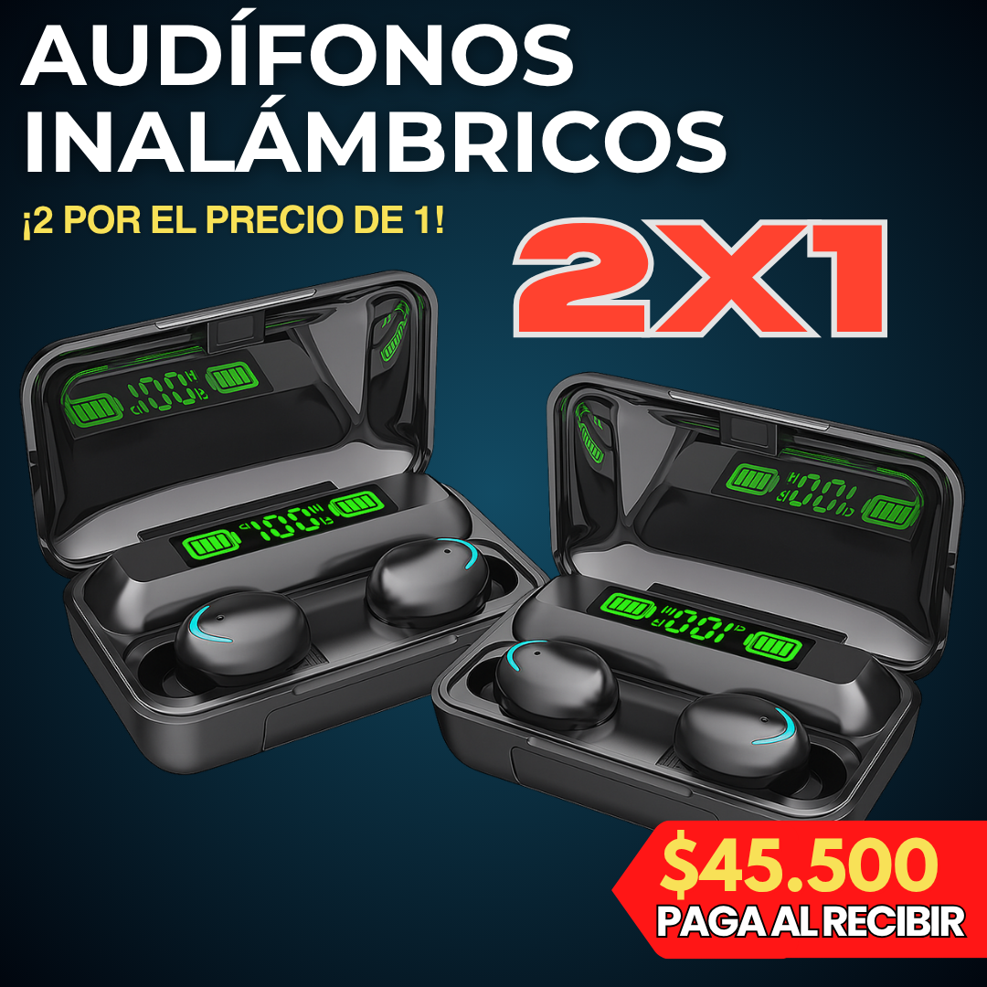 Audífonos Inalámbricos 2X1