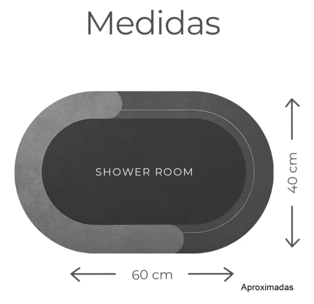 Combo 3X2 tapetes de baño