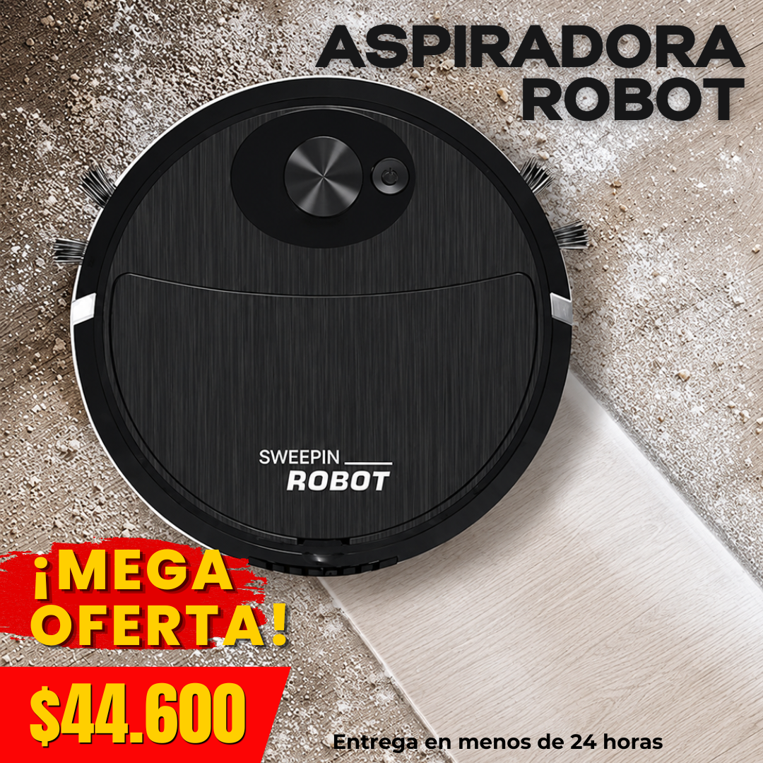 Aspiradora Robot 3 en 1