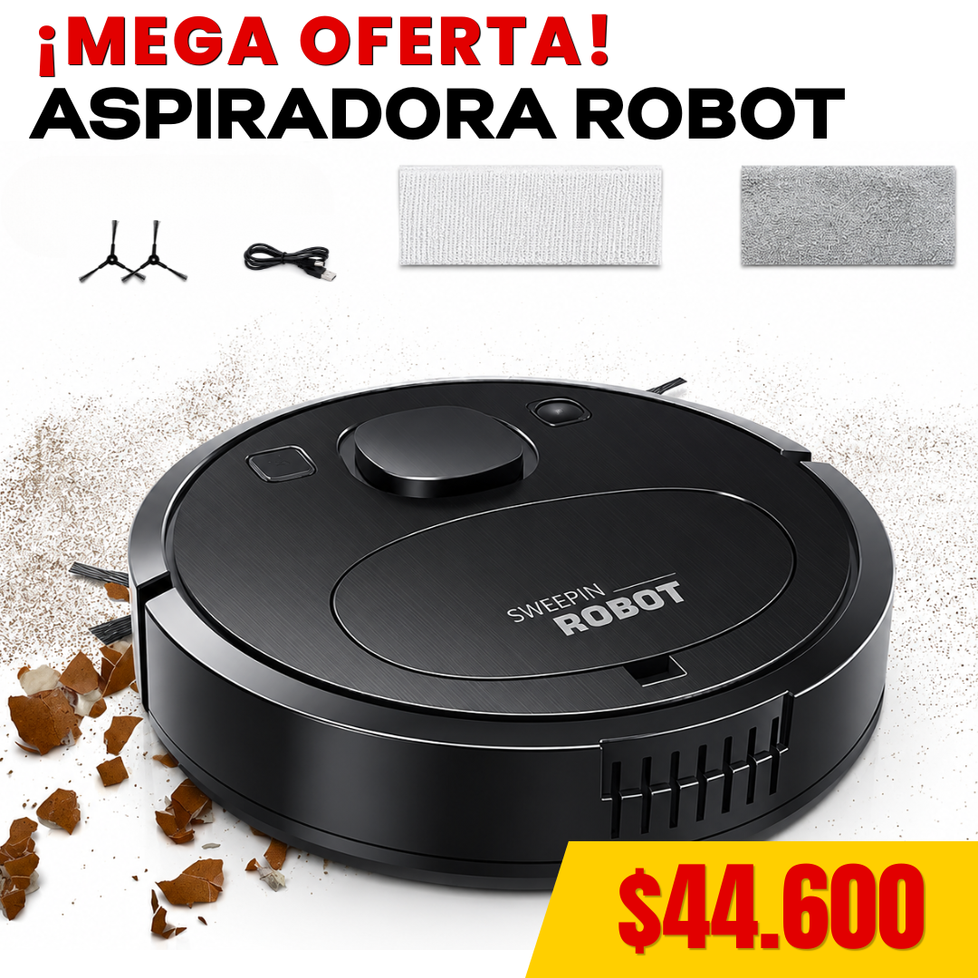 Aspiradora Robot 3 en 1