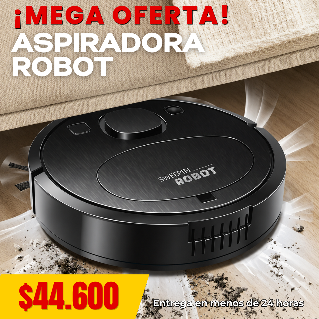 Aspiradora Robot 3 en 1