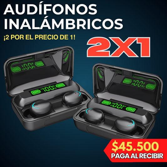 Audífonos Inalámbricos 2X1