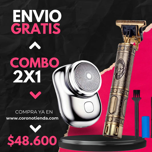COMBO 2X1 PATILLERA + MINI SHAVER